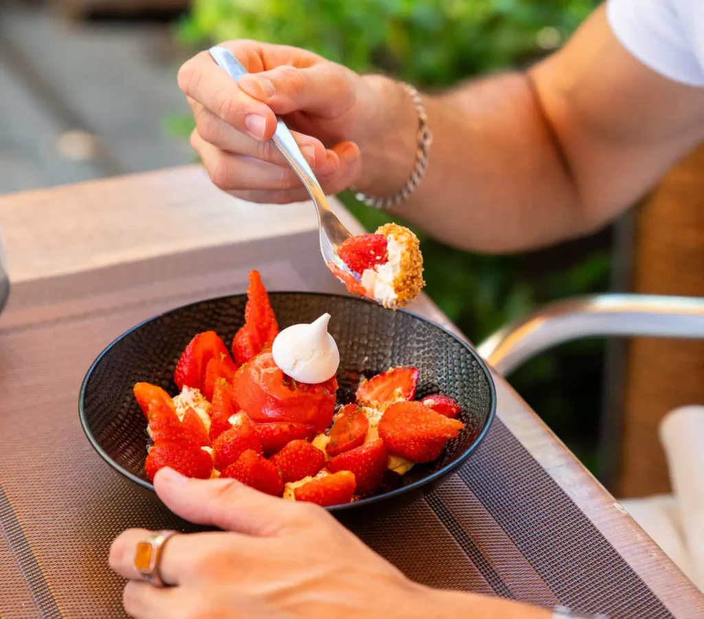 Fraise à l'honneur 2 - meltin potes caffé restaurant à mérignac
